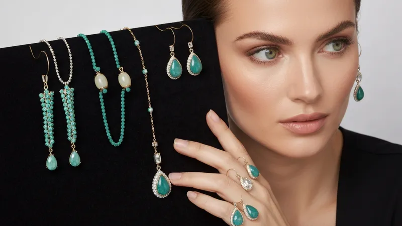 Les tendances de mode des boucles doreilles émeraude